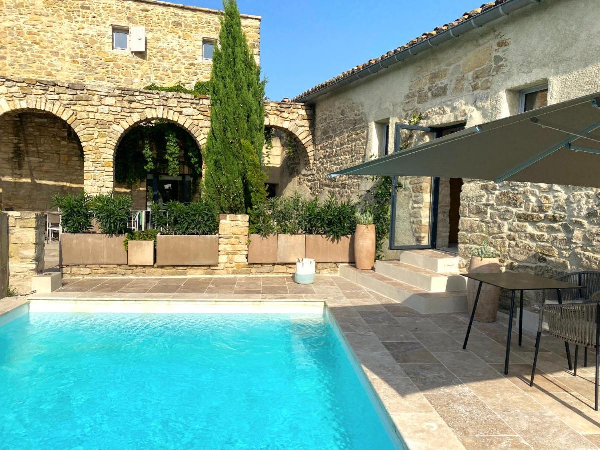 La Maison Des Vendangeurs: Jacuzzi Spa & Seasonal Pool Retreat Martignargues Exterior photo