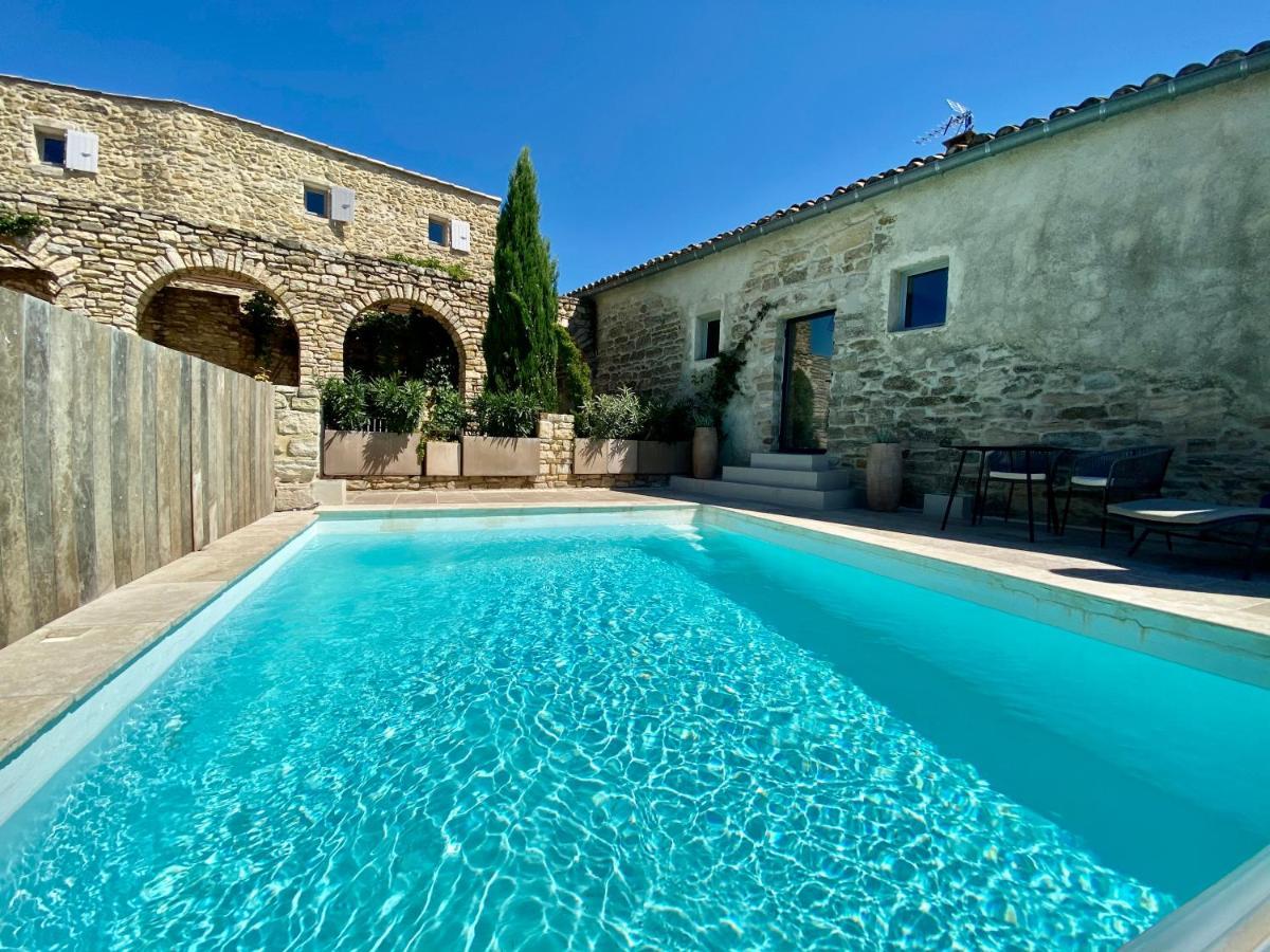 La Maison Des Vendangeurs: Jacuzzi Spa & Seasonal Pool Retreat Martignargues Exterior photo