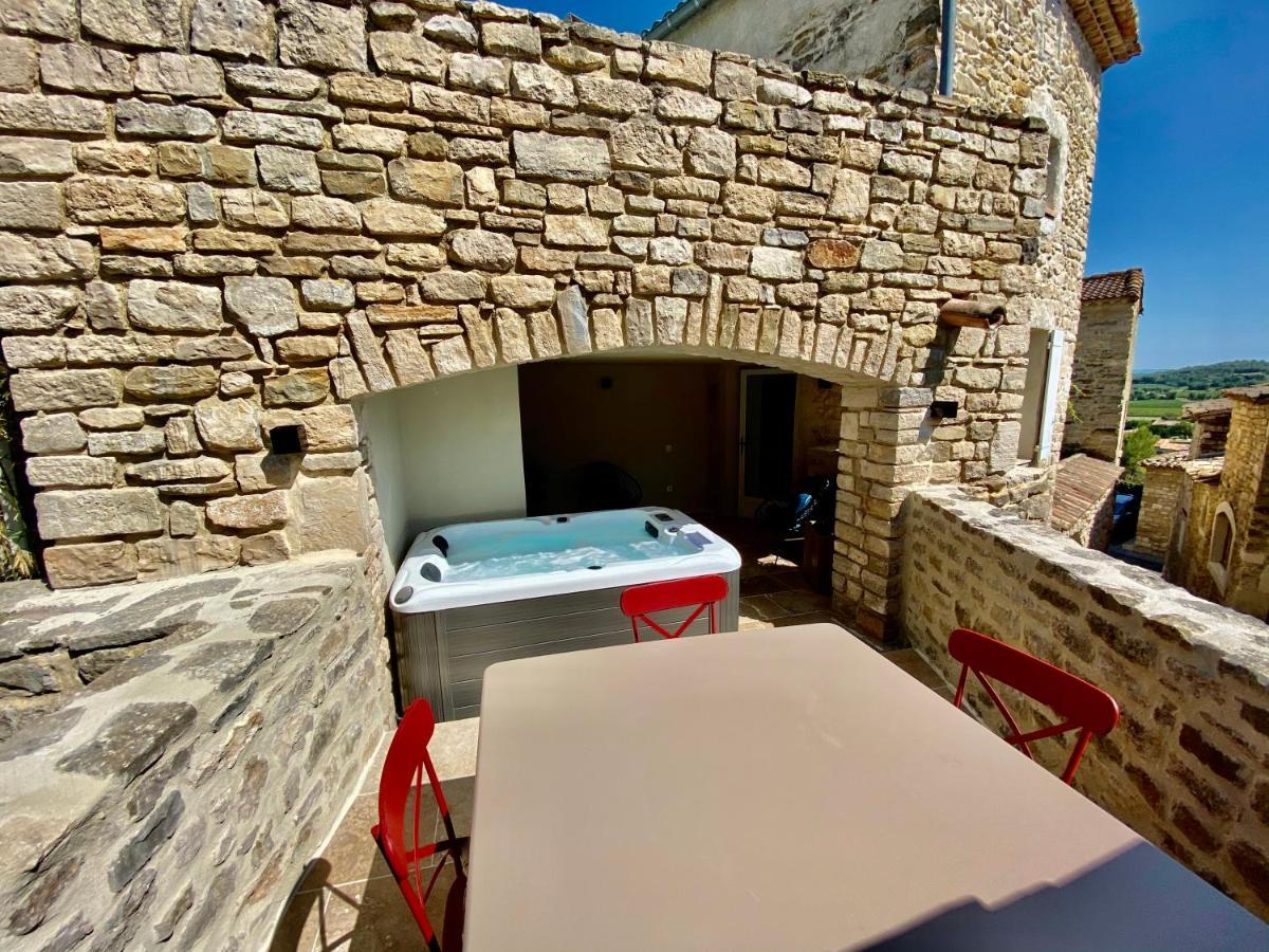 La Maison Des Vendangeurs: Jacuzzi Spa & Seasonal Pool Retreat Martignargues Exterior photo
